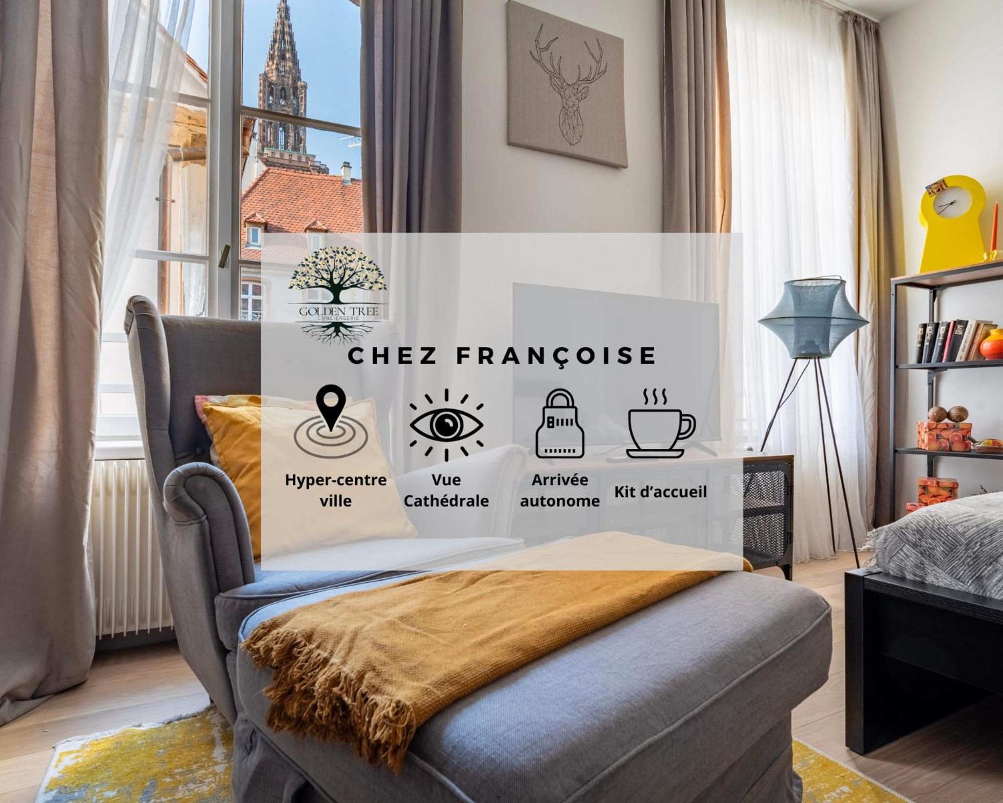 Chez Francoise - Hyper-Centre, Vue Cathedrale Apartment Strasbourg Ngoại thất bức ảnh
